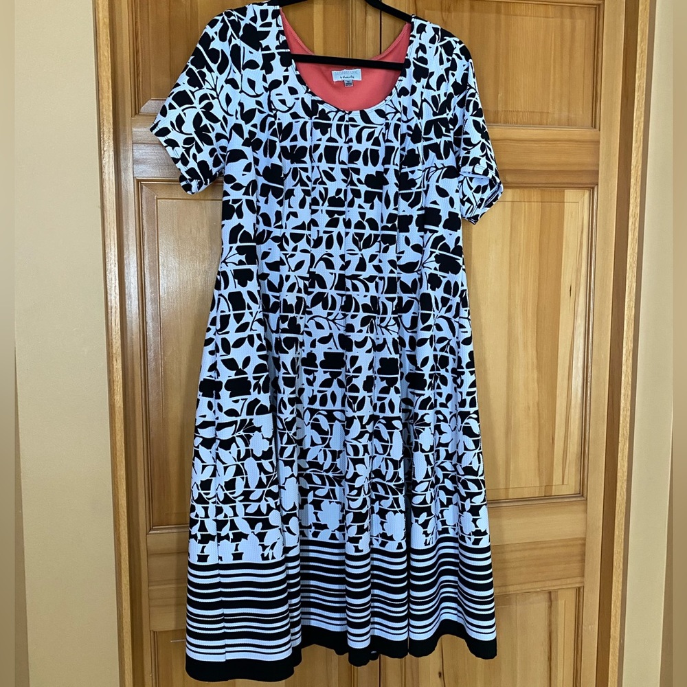 Black and White Dress